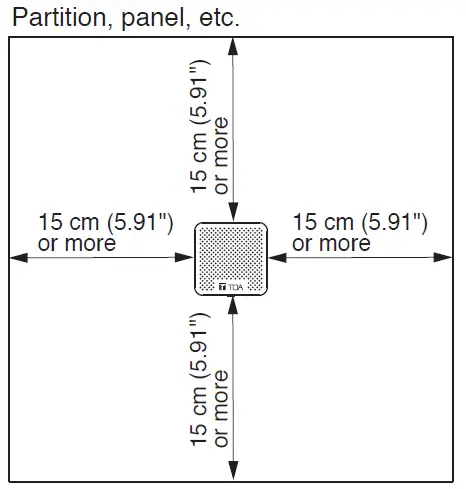 TOA NF-2S Window Intercom System Expansion Set fig 17