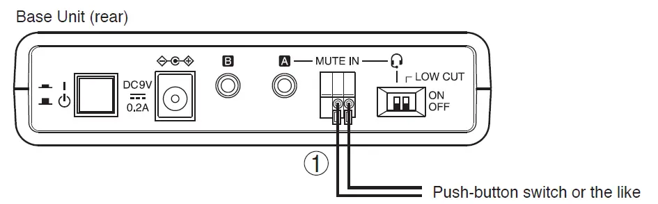 TOA NF-2S Window Intercom System Expansion Set fig 8