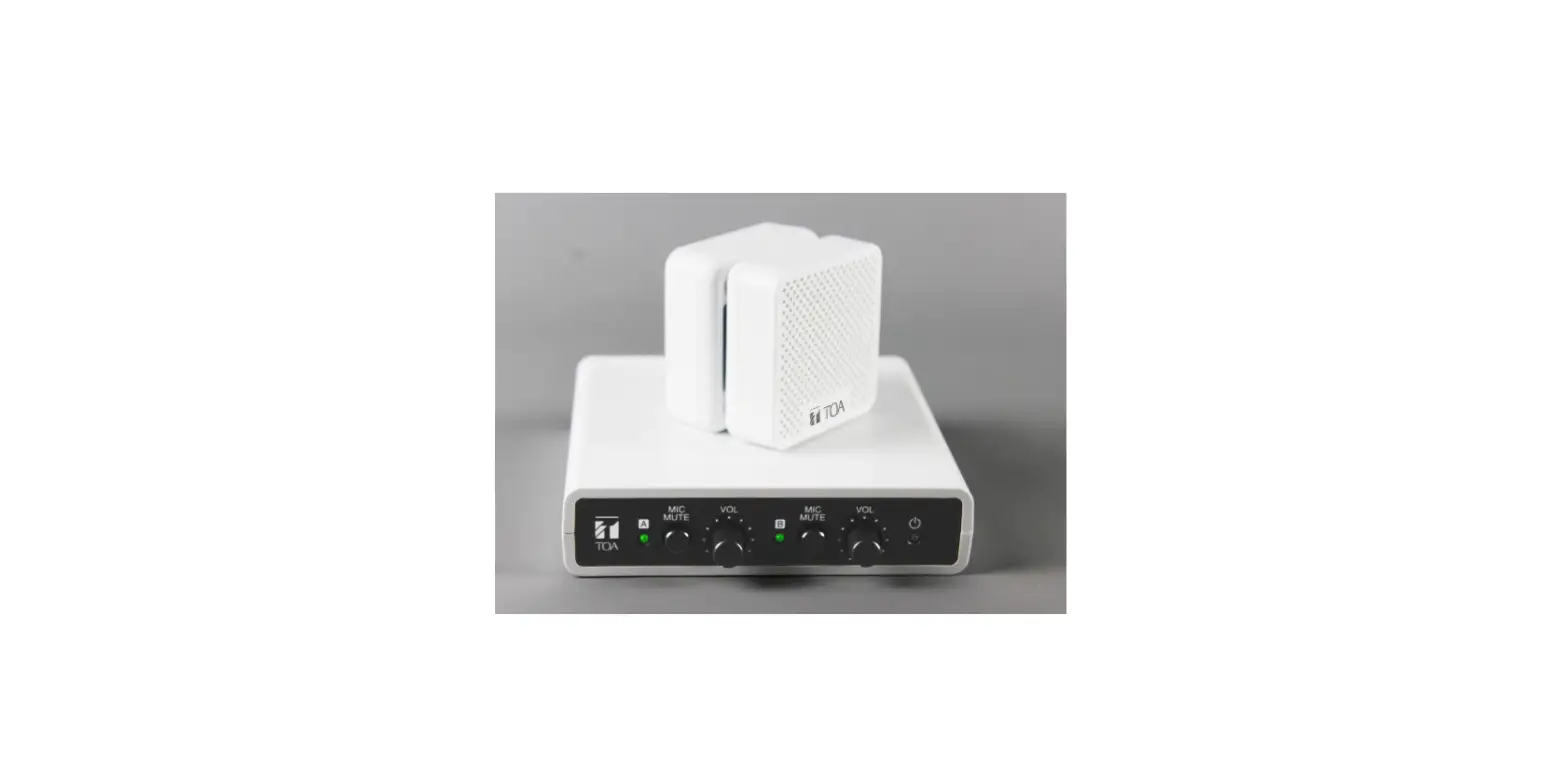 Toa Nf-2s Window Intercom System Expansion Set Instruction Manual