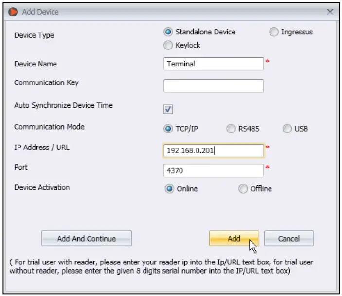FINGeRTEC m-Kadex Simple Card Reader - At the Devices