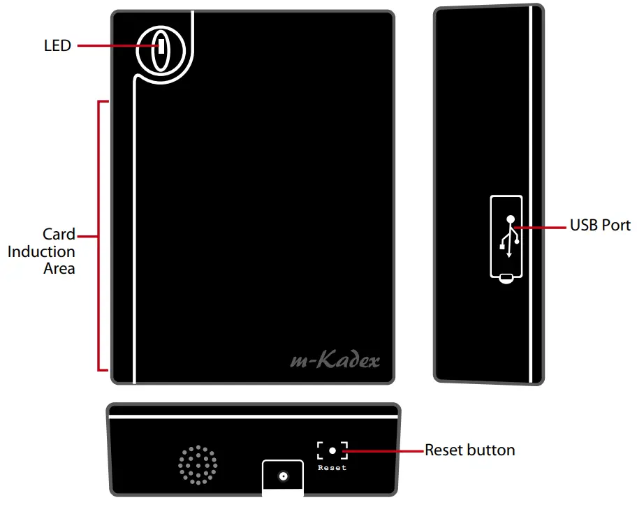 FINGeRTEC m-Kadex Simple Card Reader - Kadex Overview