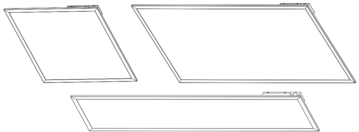 85387-SU Rectangluar Flat Panel Light