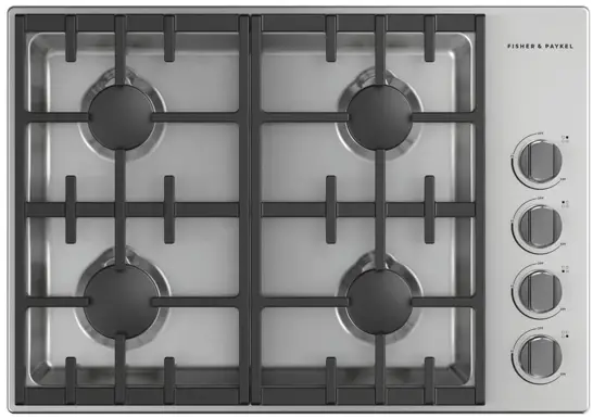 FISHER PAYKEL CDV3304HN 30 Gas Cooktop