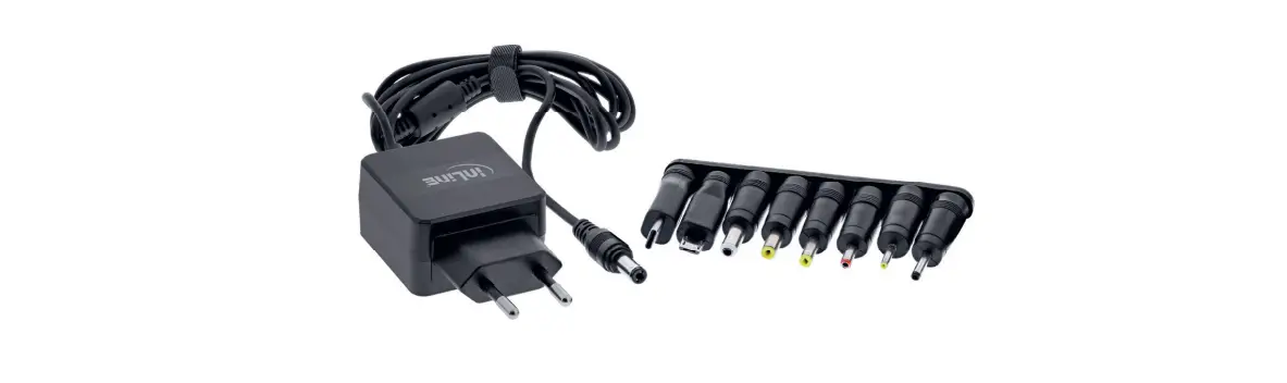 Inline 26608n Universal Power Supply With 8 Exchangeable Plugs User Manual