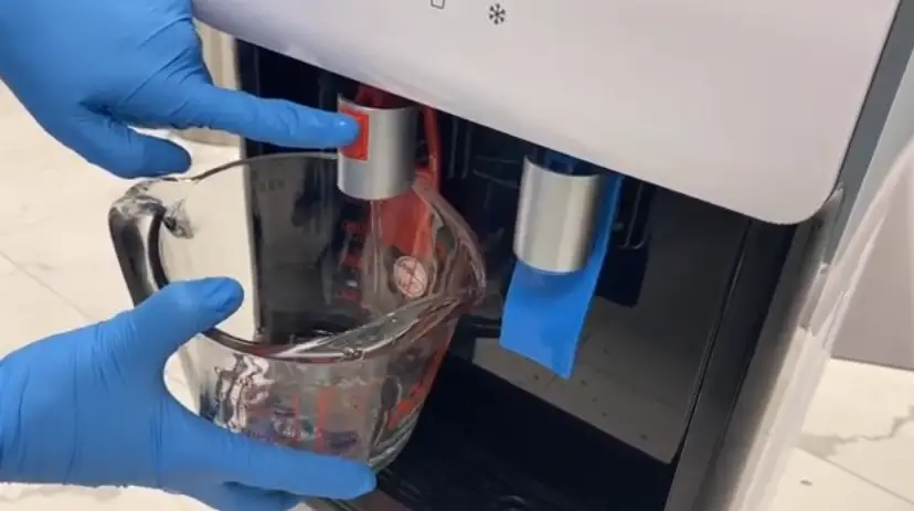 drain the rest of the water