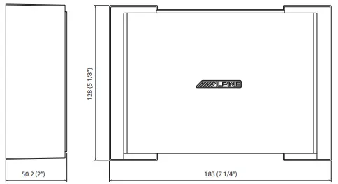 ALPINE HDZ-653 3-Way Component System 5