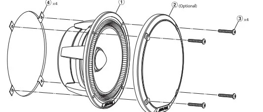 ALPINE HDZ-653 3-Way Component System 9