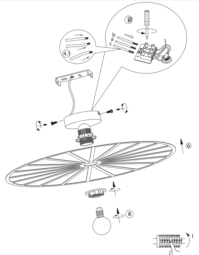 Leuchten-Direkt-15636-60-SPIKE-Ceiling-Light-Brass-FIG2