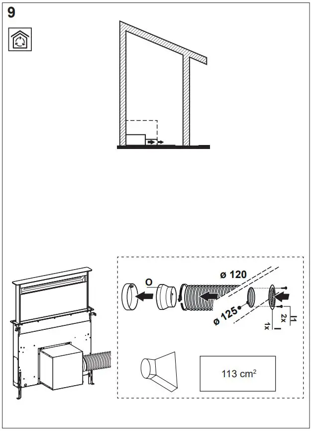 smeg KDD90CNE Down Extractor Installation Guide - How to use