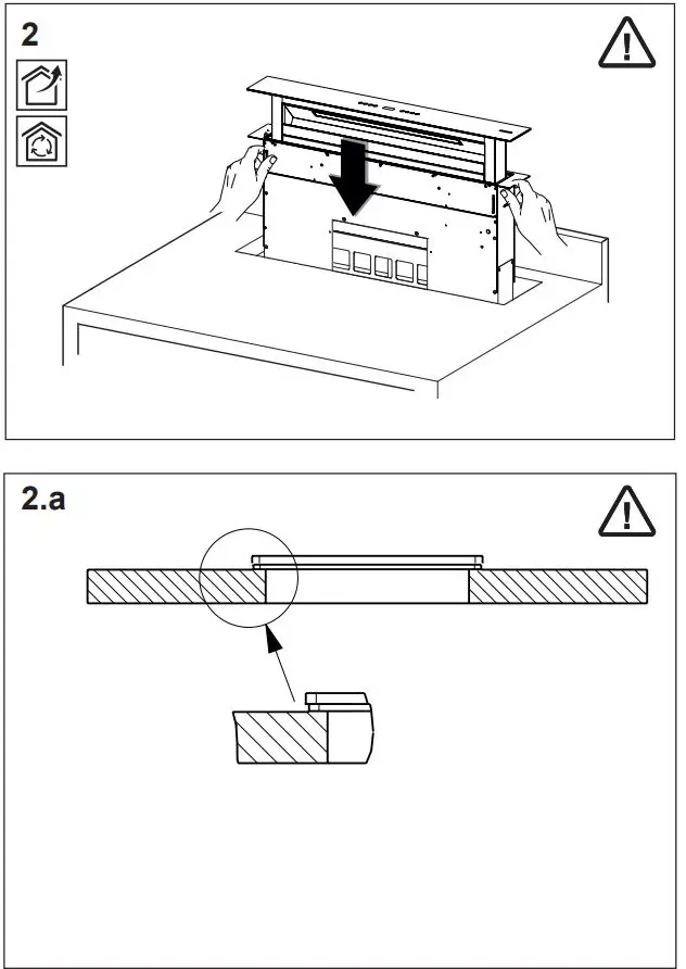 smeg KDD90CNE Down Extractor Installation Guide - How to use