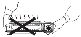 CAMPMASTER CM2280 Bute BQ Grill - PRECAUTIONS 6