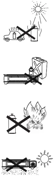 CAMPMASTER CM2280 Bute BQ Grill - PRECAUTIONS