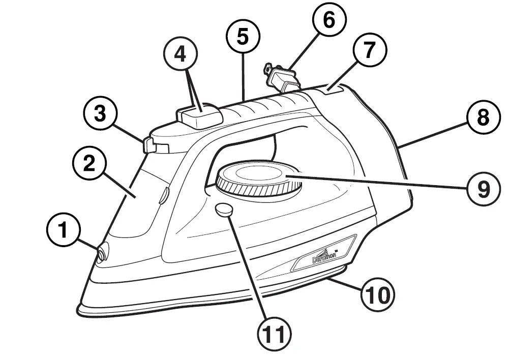 Hamilton-Beach-19806-Steam-Iron-Vertical-Steamer-fig-1