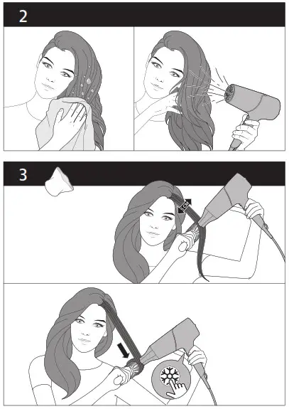 PHILIPS BHD530 Hair Dryer - Overview 2