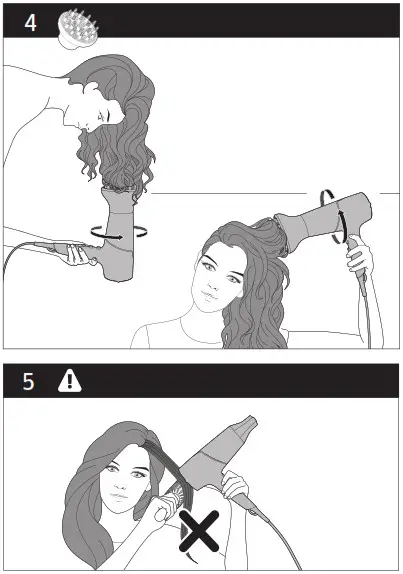 PHILIPS BHD530 Hair Dryer - Overview 3