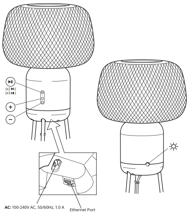 IKEA SYMFONISK Speaker Lamp-fig2