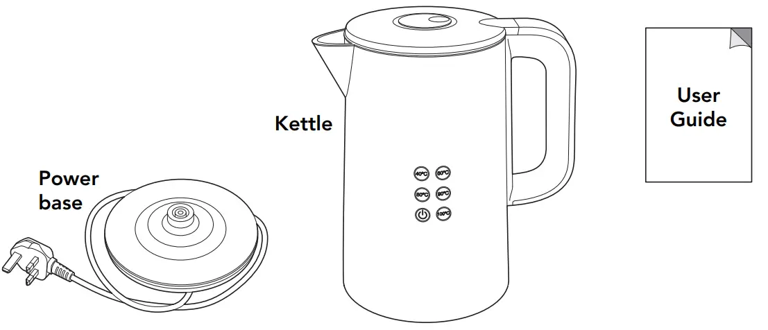 George home GDK101B-22 Digital Controlled Kettle - fig 1
