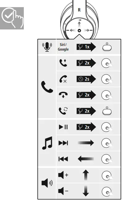 hama 00184159 Bluetooth Headphones - 5