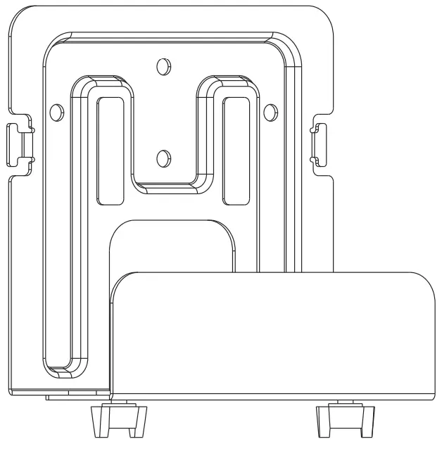 TooQ TQMPM4776 Universal Wall Mount for Multimedia Player