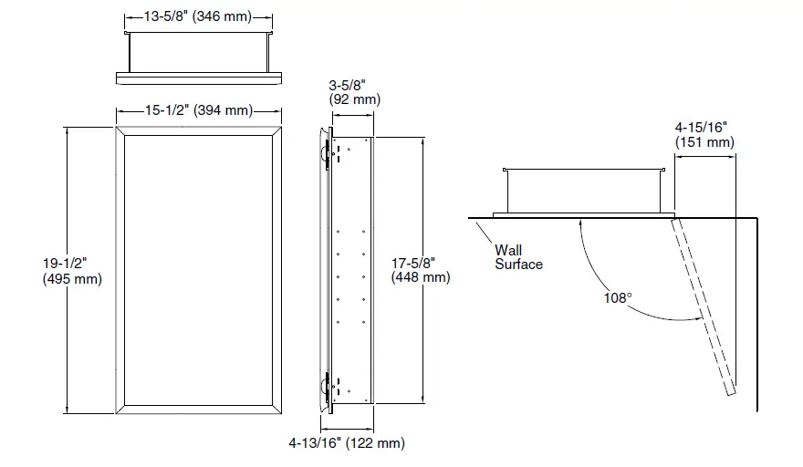 KOHLER-K-CB-CLR1620FS-Medicine-Cabinet-FIG-1 (3)