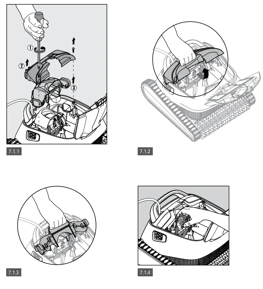 maytronics Robotic Pool Cleaner Basic 11, Classic 11, Classic 11plus - Figure 16