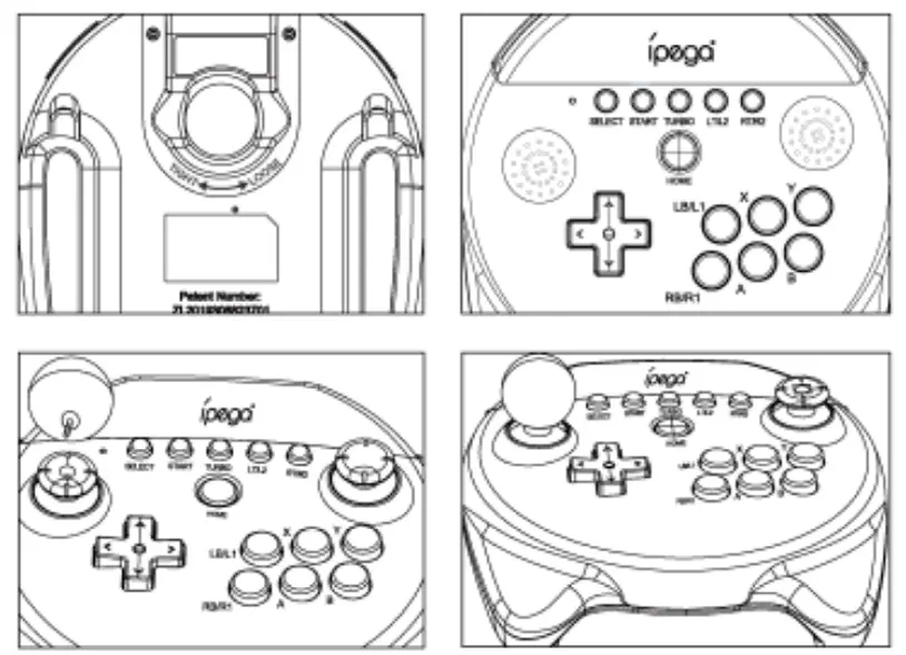 ipega Elvis Wireless Controller PG-9191 - 1