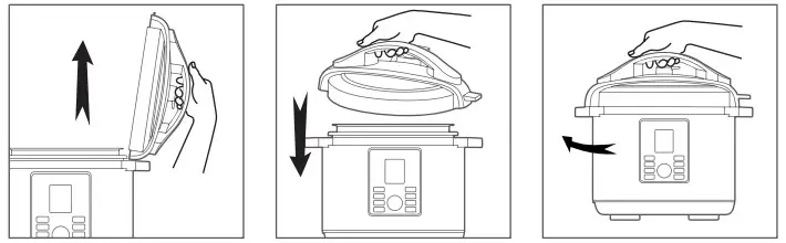 GEEK RoboCook B08KNMTYWS 6-Quart Pressure Cooker - ASSEMBKY 2
