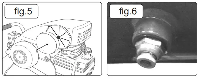 SEALEY SAC5020A Compressor 50ltr Direct Drive 2hp - fig 4