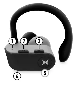 XTREME XBE9-0119 Power Play True Wireless 1