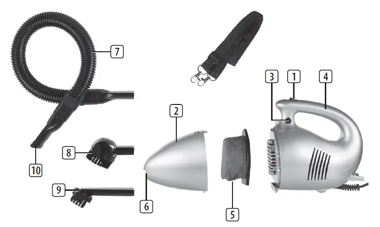 PRINCESS-01-332757-01-001-Turbo-Tiger-Compact-Vacuum-Cleaner-FIG- (3)