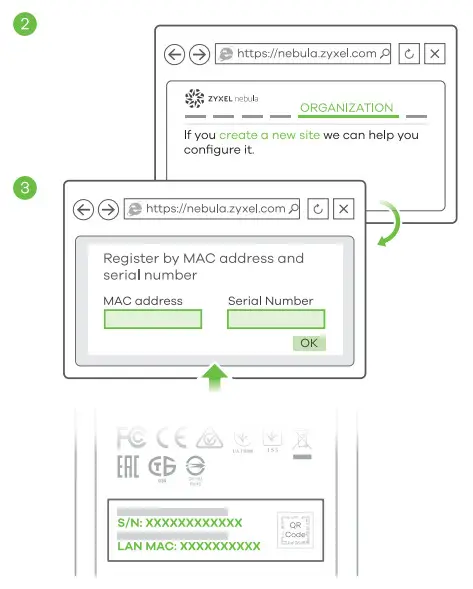 ZYXEL NWA1123-ACv3 NebulaFlex -3