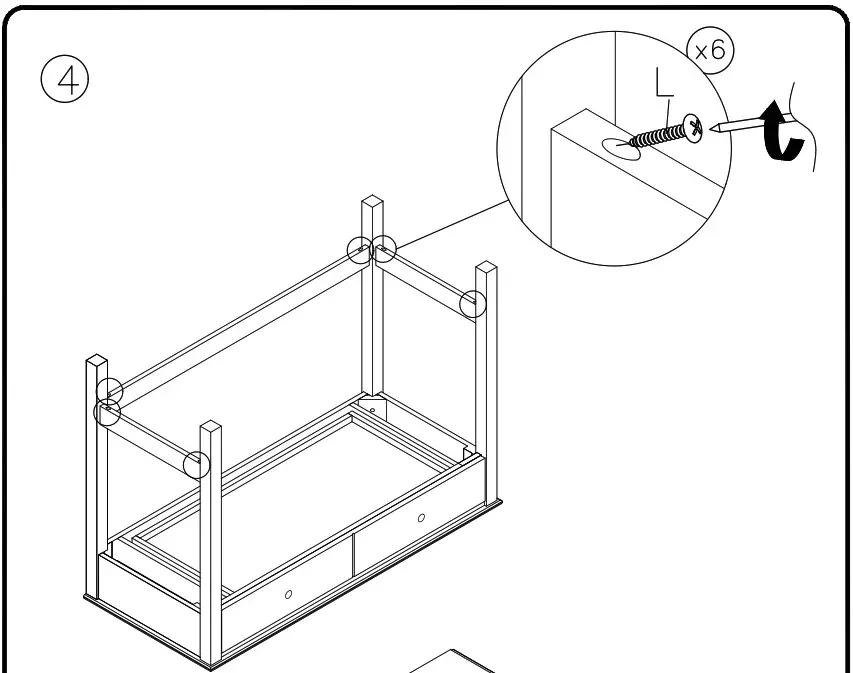 ASHLEY Z1611054 Othello Home Office Desk - Product Overview 5