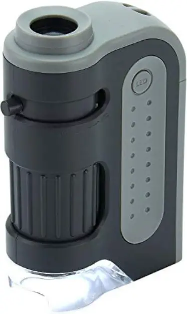 CARSON MM-300 60-120x LED Lighted Pocket Microscope