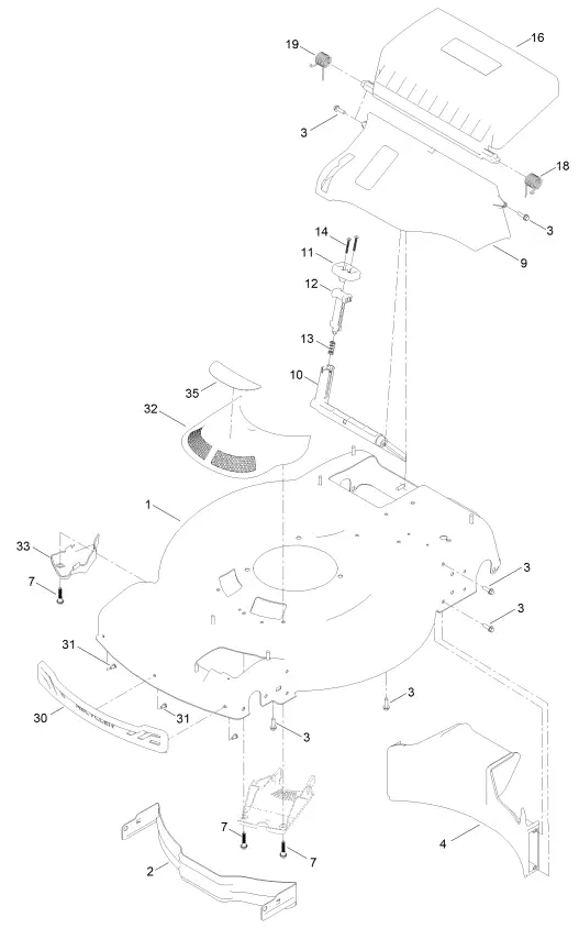 TORO-21464-22in-Recycler-Lawn-Mower-Instruction-fig-1