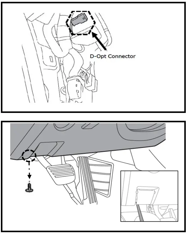 NISSAN T99K1 Virtual Key Kit - TRIM REMOVAL2