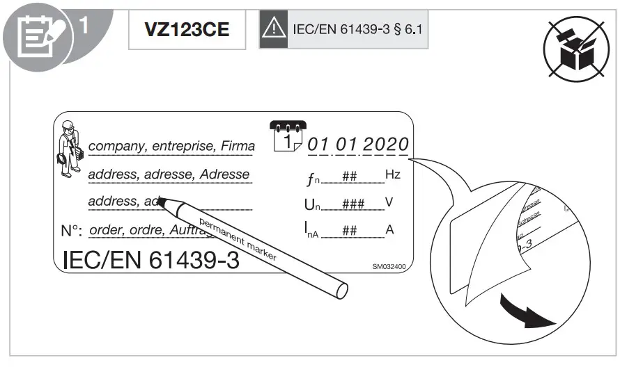 Mounting instructions