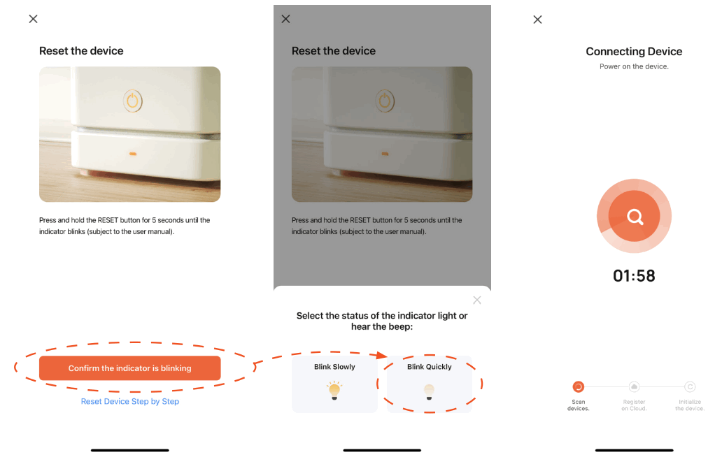 Scandia SG010400165 Aurora Electric Fire - DEVICE SET UP 5