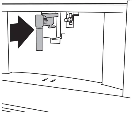 smeg CMS4104S Automatic Built In Coffee Machine - DISPLAYED MESSAGE 1