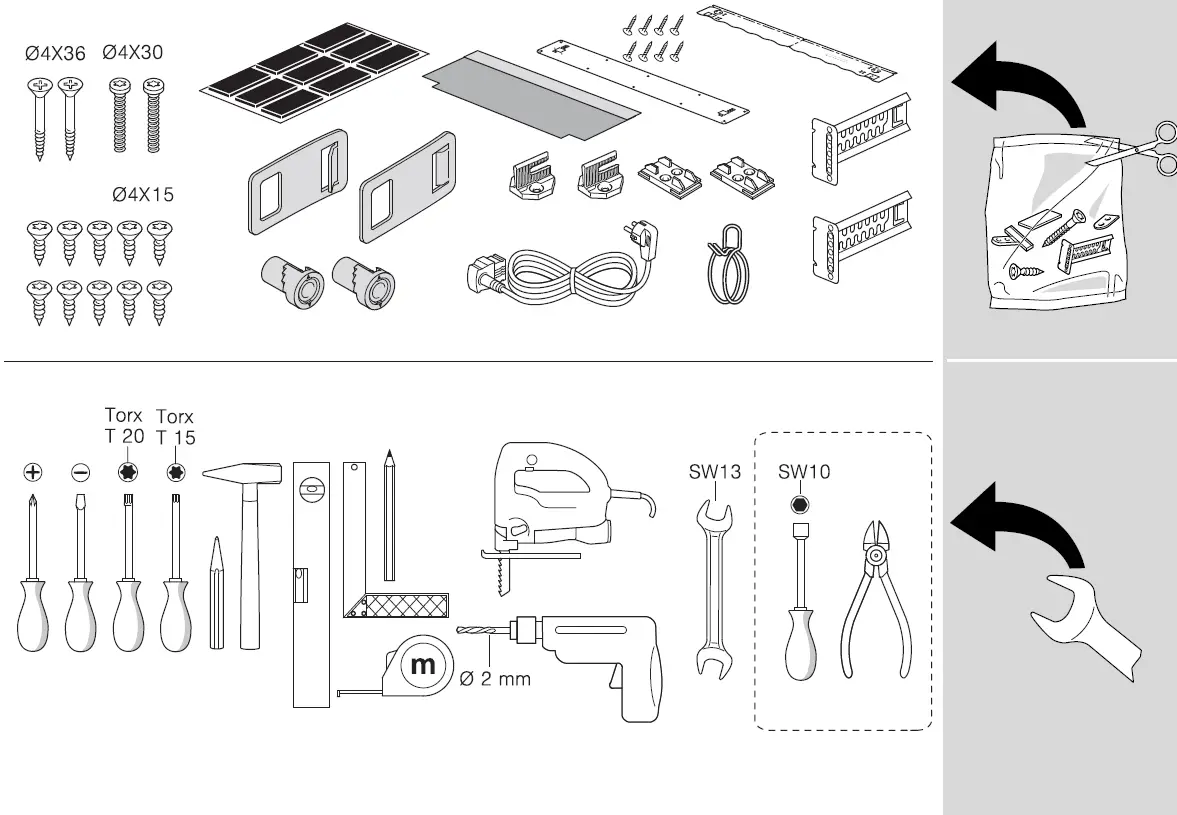 GAGGENAU-9809-Extractor-Hood-Instruction-Manual-fig-1
