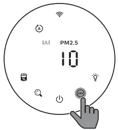 PHILIPS AC2958 Air Purifier- Auto mode