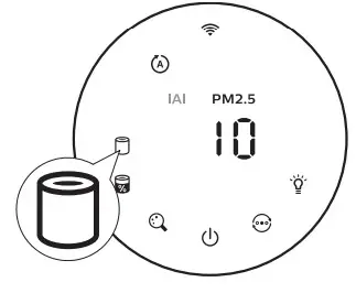 PHILIPS AC2958 Air Purifier- Replacing the filter