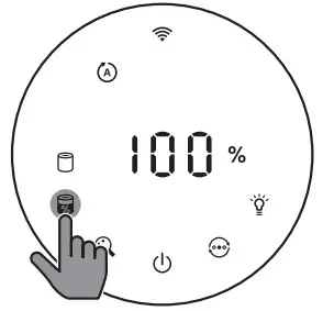 PHILIPS AC2958 Air Purifier- filter status
