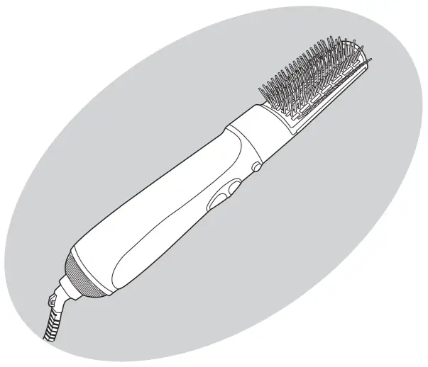 Panasonic EH-KA11 Flexible Style Hair -figure