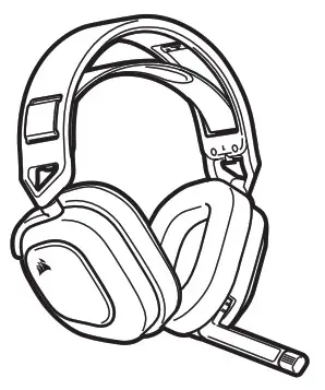 CORSAIR HS80 RGB Wireless Premium Gaming Headset - fig 5