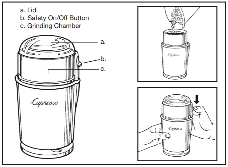 Capresso Cool Grind PRO 506 -FIGURE 1