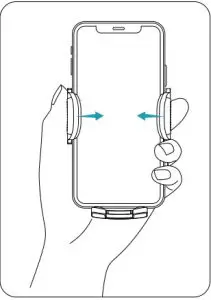 YRU Universal Car Phone Holder - Pul the phone