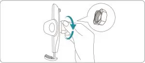 YRU Universal Car Phone Holder - nut