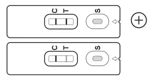 FORA TD 4531A COVID 19 Antigen Rapid Test - Positive result