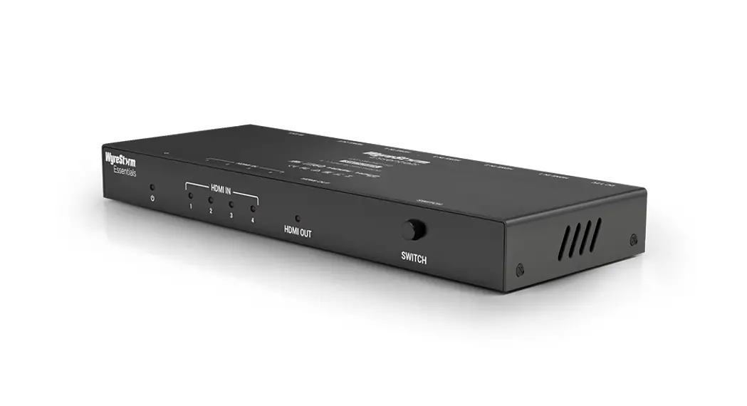 Wyrestorm Exp-sw-0401-h2 4k Hdr 4x1 Hdmi Switcher User Guide