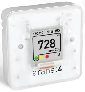 Aranet4 Wireless Indoor Air Quality Monitor-